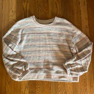 Madewell Multicolored Cropped Sweater